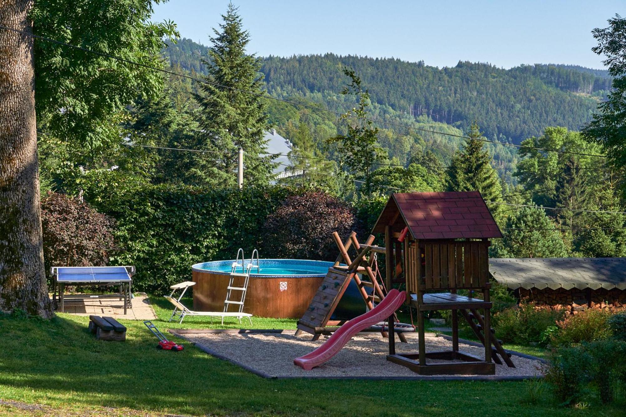 Chata Harmonie Bedřichov Exteriör bild